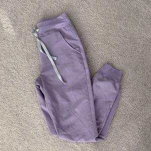 Figs Lavender lilac jogger bottoms